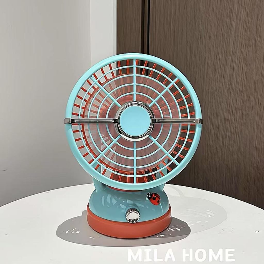 kipas mini bateri tahan lama kipas usb kereta mini kipas [New Home 100 Courier] Mini Fan Creative Household Desktop Foldable Portable usb Electric Fan