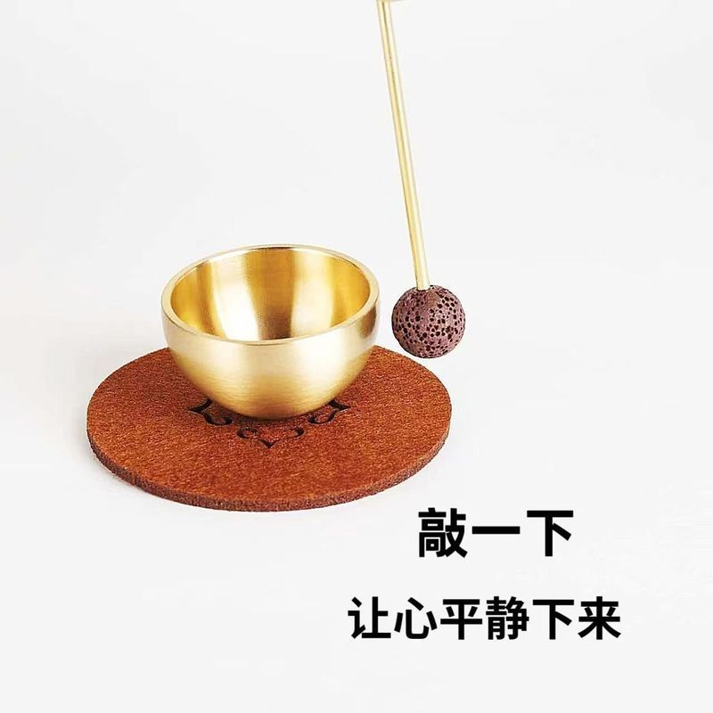 敲击大音量静心情绪迷你小颂钵全套心灵瑜伽静心解压解压声音神器Juyuanfn702.My26.8.22 High-volume percussion mini singing bowl for meditation and emotional calm, complete set for spiritual yoga, meditation, and stress relief, sound artifact Juyuanfn702.My26.8.22