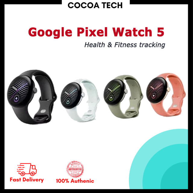 Google Pixel Watch 5 Smartwatch Wi-Fi Gemini AI Heart Rate Monitor GPS Fitness Tracker Android Smar twatch