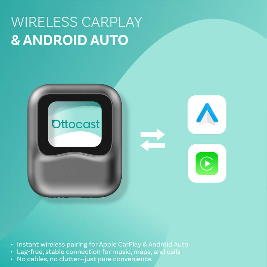 Ottocast无线CarPlay车载AI Box ChatGPT4.0交互NANO安卓智能盒子