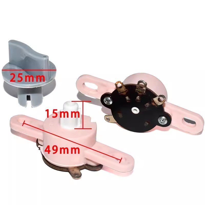 Electric Fan Accessories Table Fan Lucky Fan Wall-Mounted Fan Speed Regulating Switch Gear Speed Regulator Three-speed Knob Speed Control KNSD
