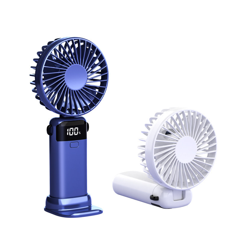 kipas mini bateri tahan lama usb kipas mini kipas aircond [2025 New Style] Handheld Small Fan Portable Portable Small Mini Charging Ultra-Silent Office Desk Small Fan usb Electric Fan Desktop Student Dormitory Hanging Neck Hand Holding