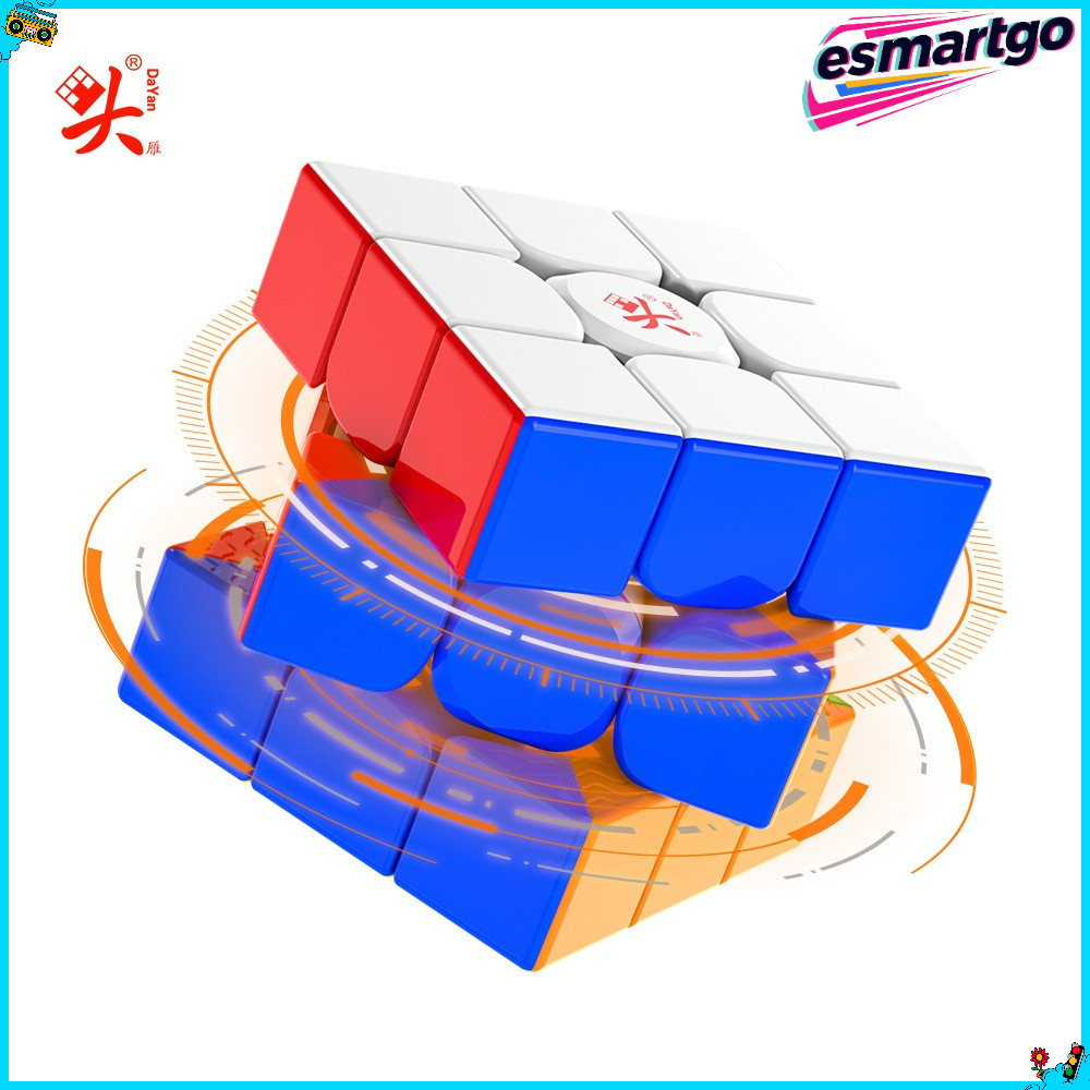 Dayan GuHong Pro+M 3x3 Magnetic Speed Cube  Advanced Maglev System for Smooth, Stable Professional Level Solving