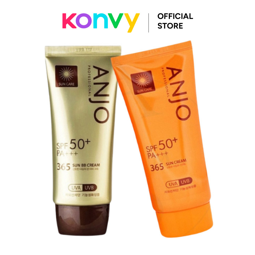 ANJO Professional 365 Sun Cream SPF50+ PA+++ 70g / 365 Sun BB Cream SPF 50+ PA++++ 50g