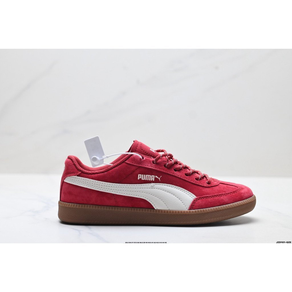 Puma shoes/Puma 9-T Suede Men Women German Training shoes Casual shoes shoes Thick-Soled Platform shoes Training shoes Travel Walking Lightweight Retro Sneakers 2GKW FUND
