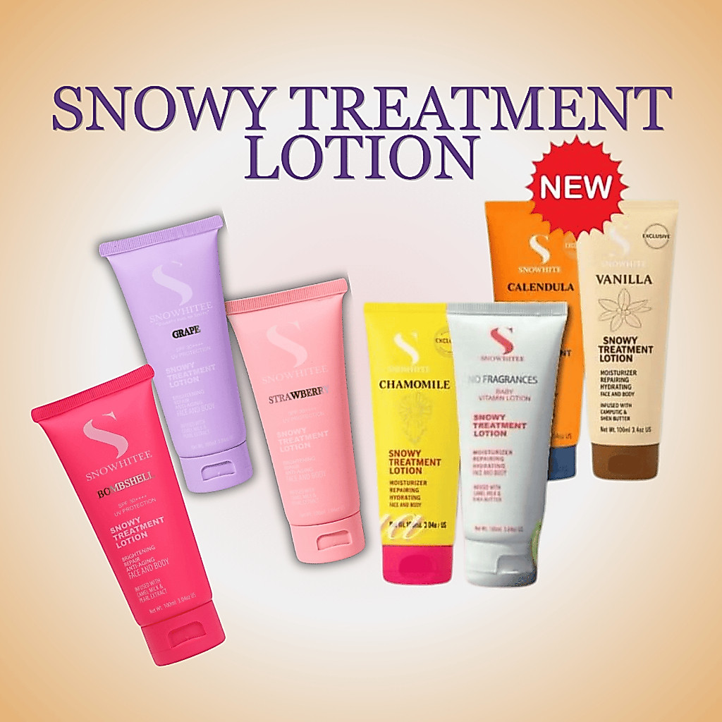 SNOWHITE SNOWY TREATMENT LOTION | NO FRAGRANCES BABY VITAMIN LOTION