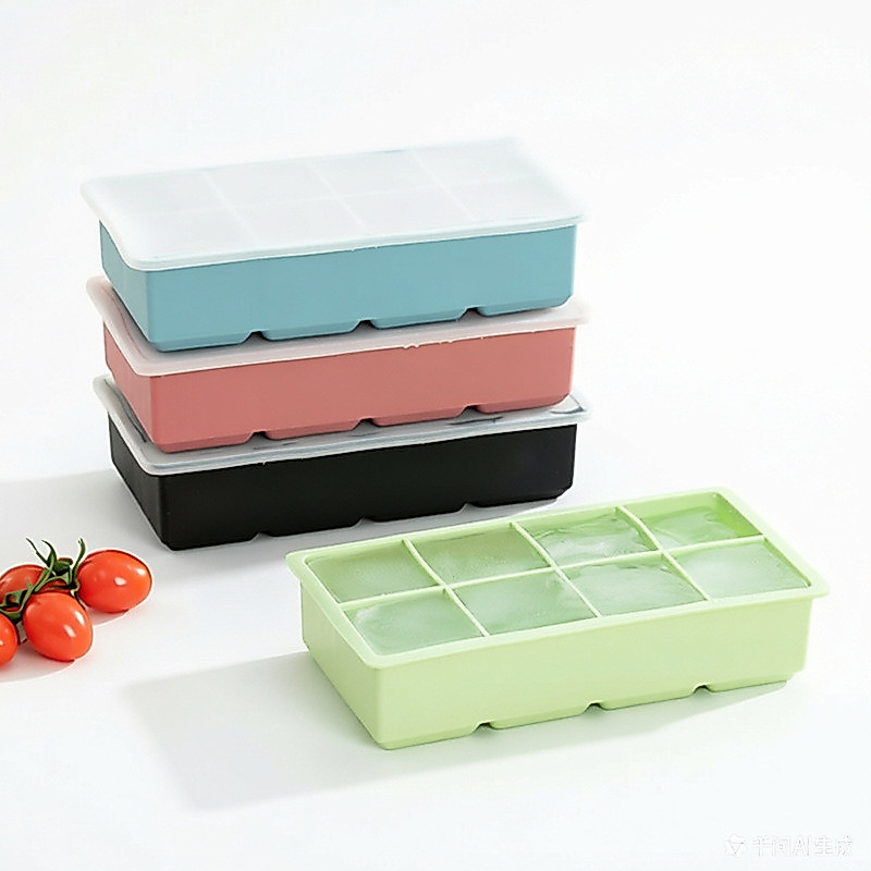 [Ice Tray / Acuan Ais] Bekas ais silikon gred makanan bersaiz besar dengan penutup, kalis habuk, mudah untuk mengeluarkan bebola dan batang Dulang Silikon | Silicone Ice Tray | Acuan Aiskrim | Ice Cube Tray | Pembuat Ais | Popsicle Maker