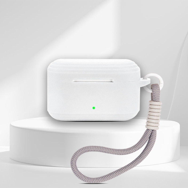 Devialet Devialet Gemini II Wireless Bluetooth Headset Protective Case Silicone Shock-resistant Simple Devialet Gemini II Headset Charging Compartment Soft Case Unique Trendy Cool
