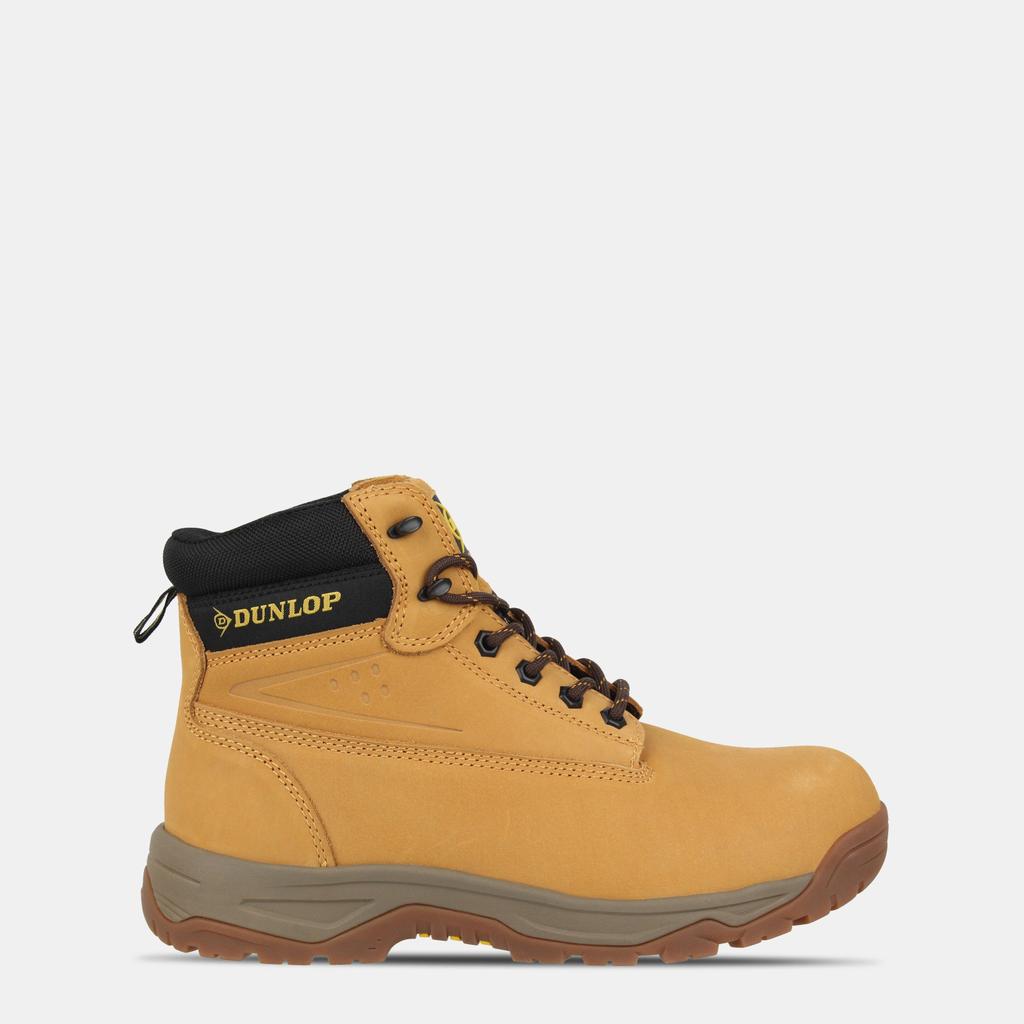 Dunlop Mens OnSite Steel Toe Cap Boots Mens (Honey) - Sports Direct