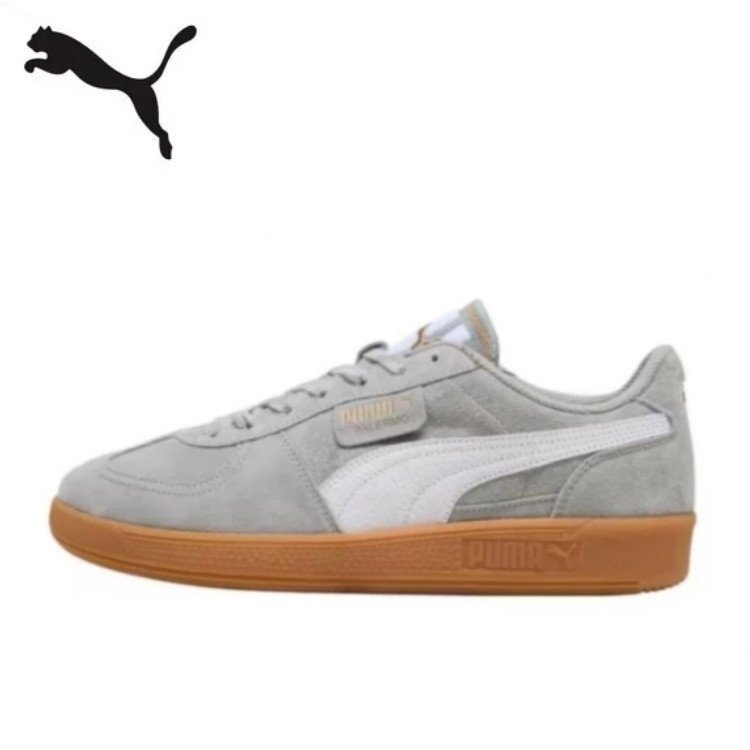 【PUMA Officiаl】PUMA Palermo Spertifo SD Unisex Low Cut Grey White Sneakers