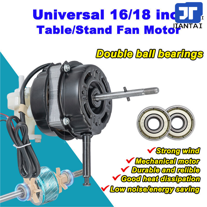 (Premium Selection) Universal Double Bearing 16/18 Inch 16'' Table Fan Motor / Stand Fan Motor Midea Elba Fan Motor Fan Motor 54SY