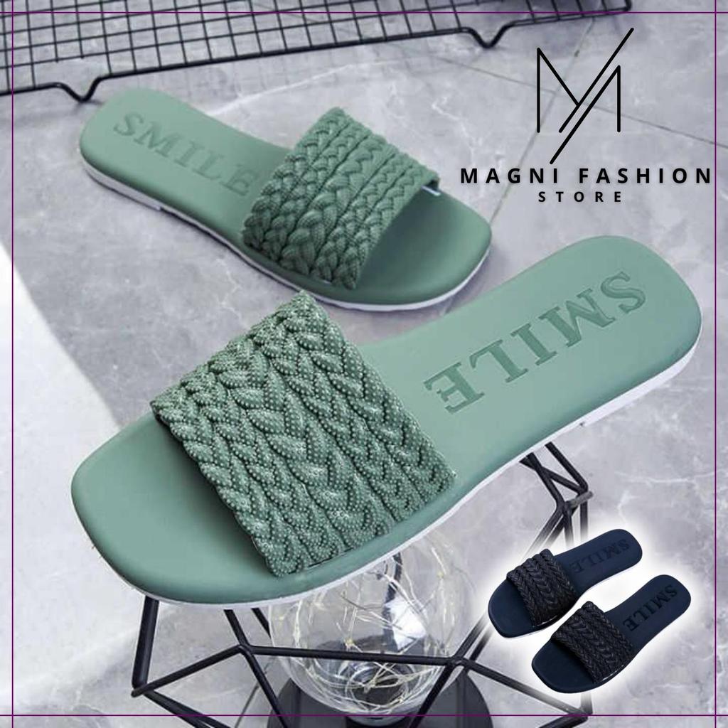 READYSTOCK Magni New Korean Fashion Trending Women Sandal Kasut Wanita Korean Feksyen Gaya Terbaru 619