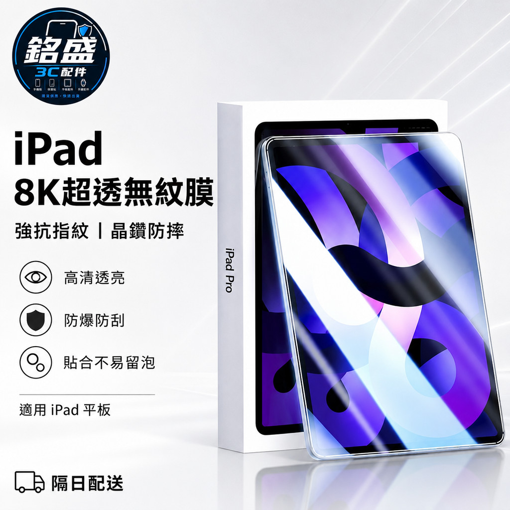 Blue Light Eye Protection Suitable for iPad Air M4 2026 Pro M5 Glass Sticker A19 12th Generation 11 10 mini7 Protective Sticker