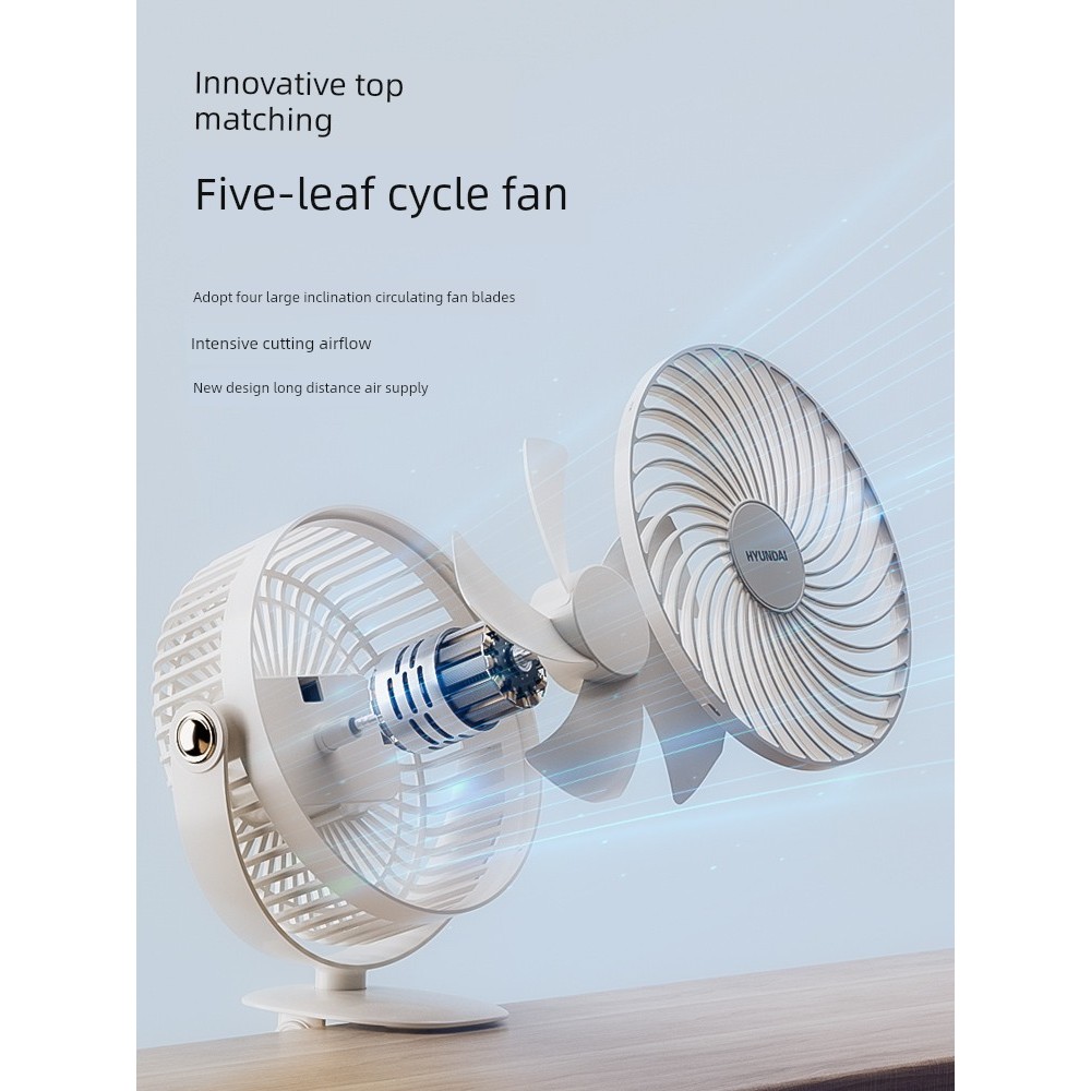 usb kipas mini kipas mini bateri tahan lama mini kipas aircond Changhong Rechargeable Clip-On Summer usb Small Fan