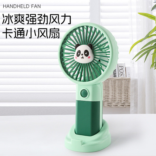 | kipas mini bateri tahan lama | 制冷小风扇 【kipas turbo mini】 ✽Cartoon Cartoon Electric Fan Mobile Phone Holder Handheld Small Fan USB Charging Small Fan Small Portable Small Fan❅