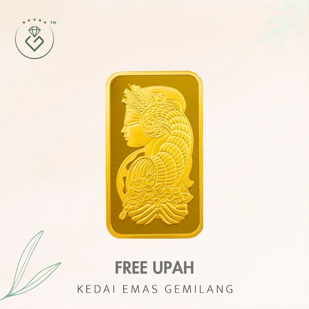 [Kedai Emas Gemilang] 8001269 Pamp 1 Ounce (31.1G) (C376087) Gold Bar (4.1Cm)&hellip;