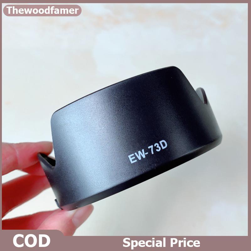 thewoodfamer Lens Hood replace EW-73D EW73D for  EF-S 18-135mm f/3.5-5.6 IS USM / 18-135 mm F3.5-5.6 IS USM / RF 24-105mm F4-7.1 IS STM EN