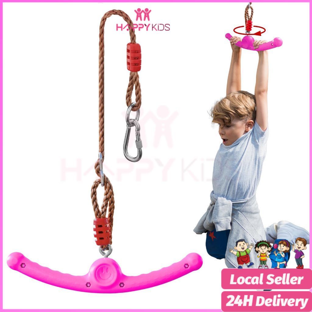 360 Rotatable Twist Swing Kids Strength Training Whirlwind Hammock Jungle Gym Exercise Toy Garden