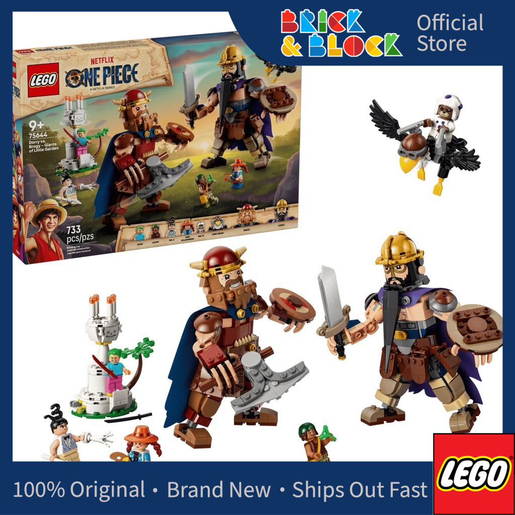 LEGO 75644 Dorry vs. Brogy – Giants of Little Garden | LEGO One Piece