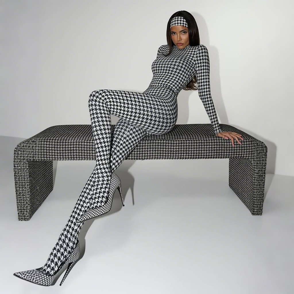 Cutenew Sexy Foot Jumpsuit Women Snake Print Autumn Trend o-Neck Full Sleeve Stretch Skinny Street Clubwear Zip Slim Overalls