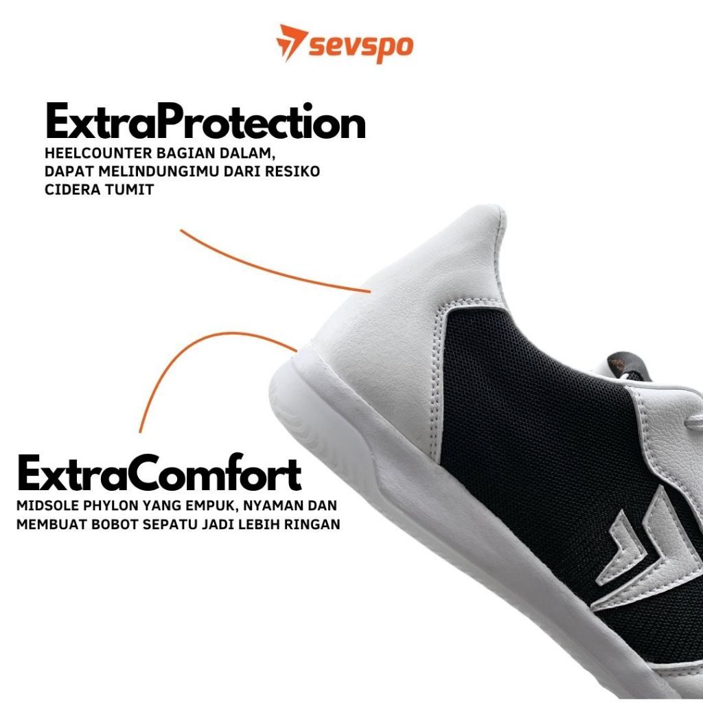 Fitness Comfort Sevspo Imbasala Flex Comfortable Anti-Slip Futsal Shoes Soft Phylon Soles