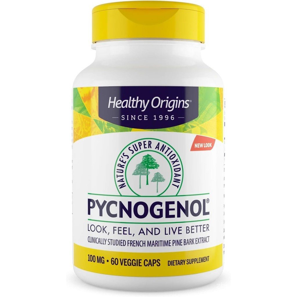 Origins Sumber Kesihatan Pino-Ginal 100mg. Antioksidan super semula jadi, bukan Gmo, be…