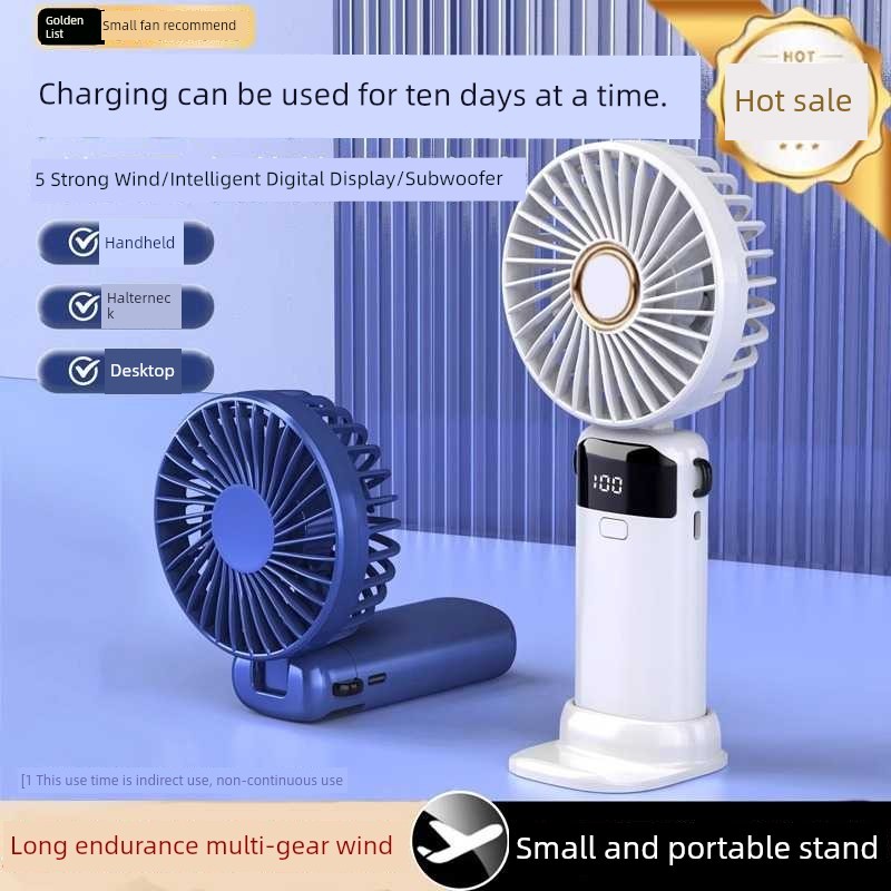 | 制冷小风扇 | kipas turbo mini 【kipas mini bateri tahan lama】 Handheld Small Fan Portable Portable Small Silent Mini Student usb Rechargeable Long Battery Life High Wind✰