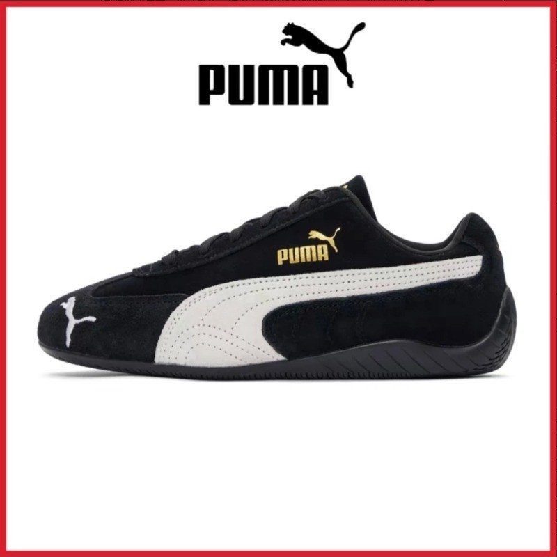 [Ready Stock Free Shipping][Ready Stock Free Shipping][PUMA ]PUMA Unisex low-top black and white sneakers OG Racing shoes, casual shoes