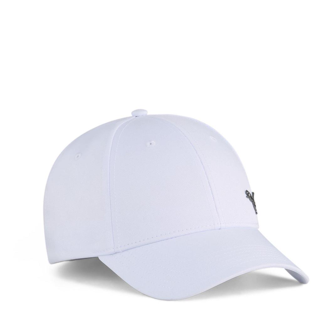 Puma Unisex Adults Essentials Metal Baseball Cap (Puma White) - Sports Direct One Size