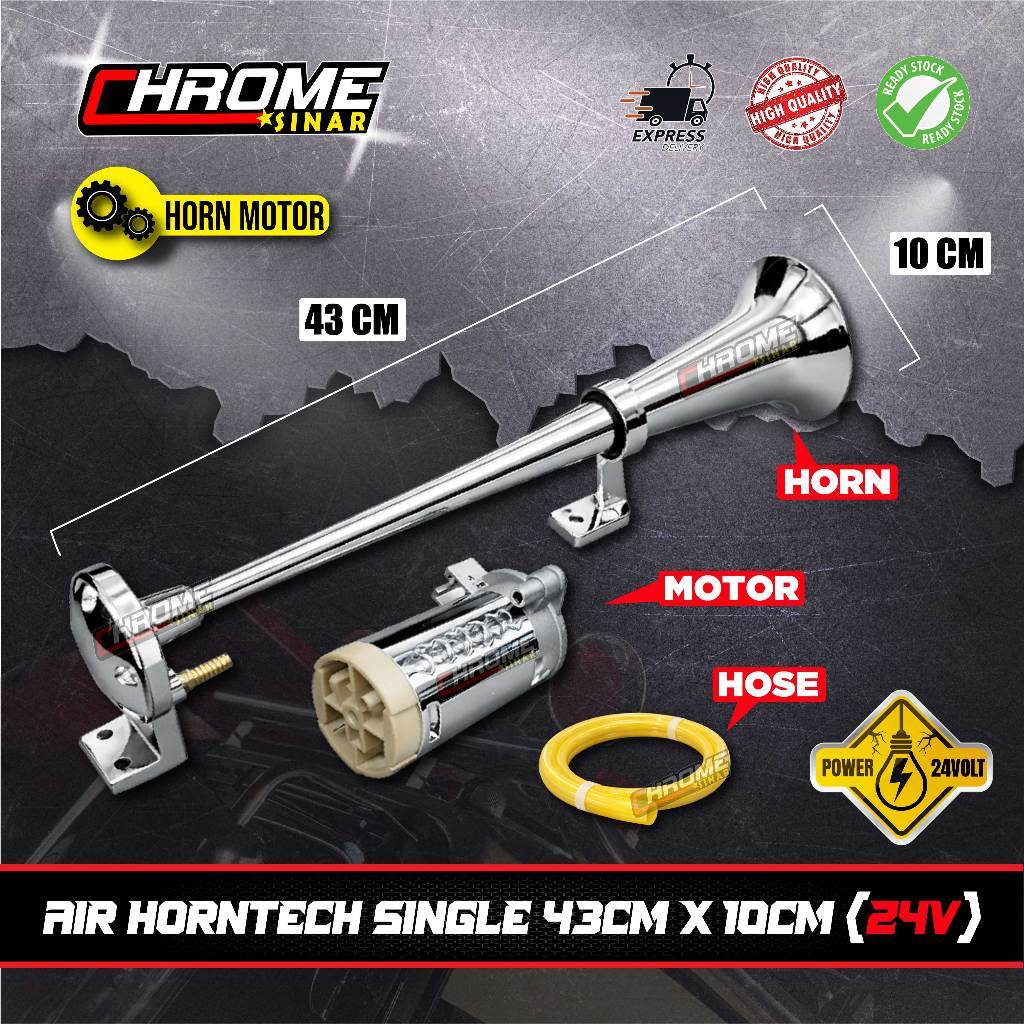 UNIVERSAL-12V-24V HORNTECH KERETA/LORI