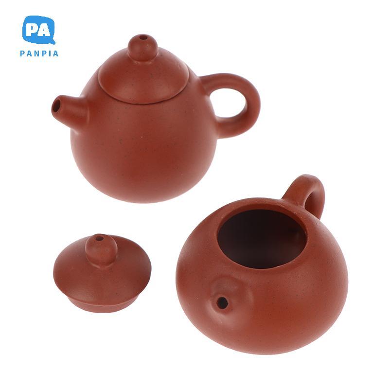 [NBI] Pottery Teapot 25ML Mini Poet Tea Kettle Portable Handcrafted Teaware for Travel Home Office Tea Lovers Collector VN