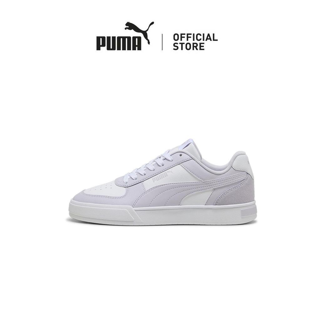 PUMA Unisex Caven Mix Sneakers (White)