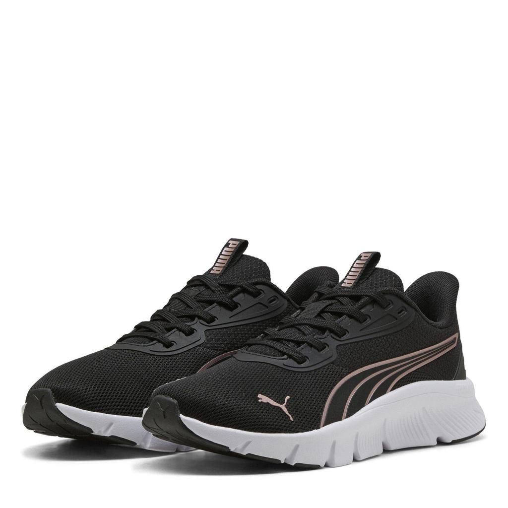 Puma Womens FlexFocus Lite Womens Running Shoes (Blk/Wht/R.Gold) - Sports Direct