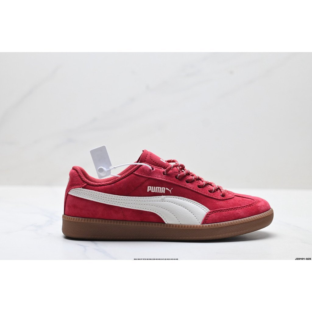 Puma shoes/Puma 9-T Suede Men Women German Training shoes Casual shoes shoes Thick-Soled Platform shoes Training shoes Travel Walking Lightweight Retro Sneakers 2GKW