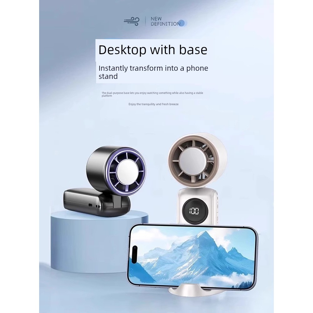 | 制冷小风扇 | 【kipas mini bateri tahan lama】 kipas turbo mini ✱[Ice Pack Small Air Cannon] Handheld Small Fan usb Charging High Wind Portable Makeup Light Tone Office Desktop Student Dormitory Long Battery Life Mini Small Outdoor Cooling Handy Tool W2025❂