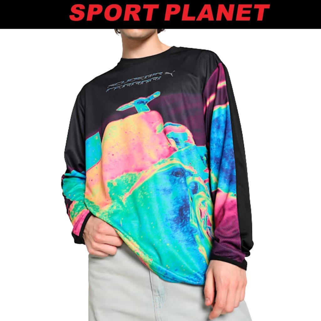 Puma Men Scuderia Ferrari Race Statement Motorsport Tee Shirt Baju Lelaki (627039-06) Sport Planet 32-15