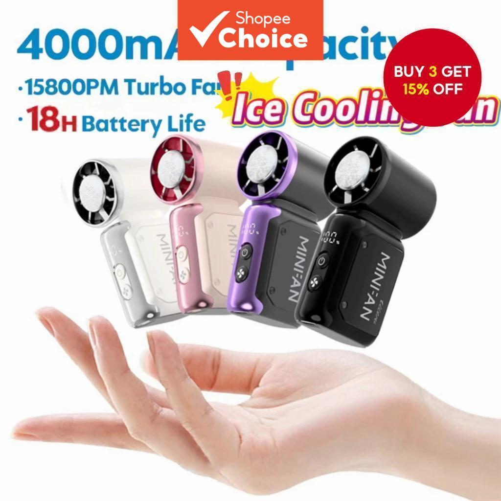 New mini portable handheld with 199 speed settings, USB rechargeable, pocket fan, outdoor camping travel fan, home and office fan. Kipas tangan mini mudah alih baharu dengan 199 tetapan kelajuan, boleh dicas semula USB, kipas poket, kipas mini