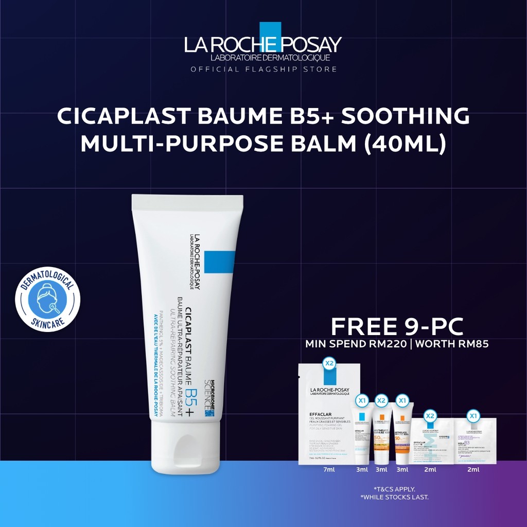 La Roche-Posay Cicaplast Baume B5+ Multi-Purpose Balm for Dry Irritated Skin (15ml | 40ml | 100ml)​