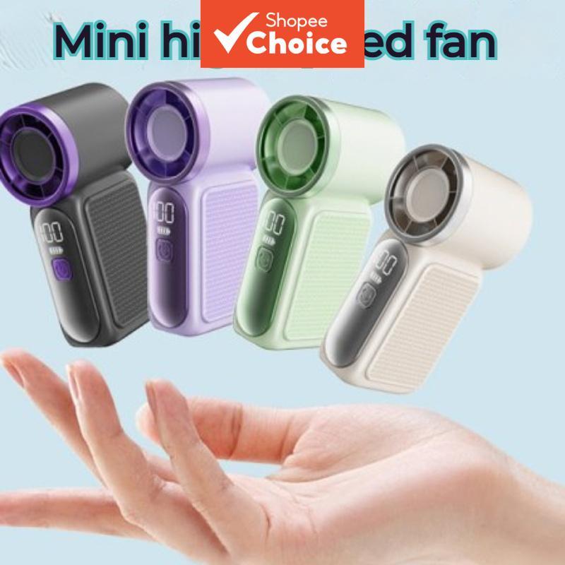  A High-Speed Mini Handheld Fan USB Charging Long-Lasting Battery Turbo Powerful Small Fan x688 A133  Kipas Tangan Mini Berkelajuan Tinggi Pengecas USB Hayat Bateri Panjang Turbo Kipas Kecil Berkuasa x688 A133
