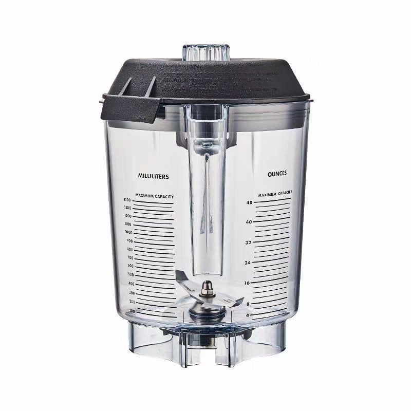 Cawan RQDW sesuai untuk bekas Vitamix 0127 48oz, vm0122, vm0149, dan aksesori mesin ais.