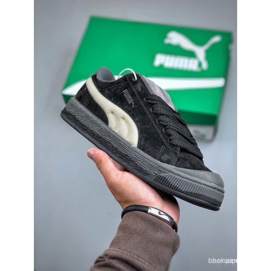 Puma shoes/Puma Suede XL Skate Men's Women's Skate shoes Spike German Training shoes Flat shoes Seasonal Hot-selling Professional Skateboarding Student Party FGAS