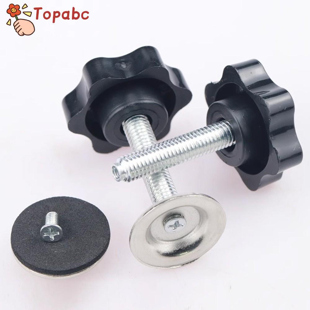 Topabcme Clamping Screw Knob, 304 Stainless Steel Pressure Plate Star Hand Knob, Strong…