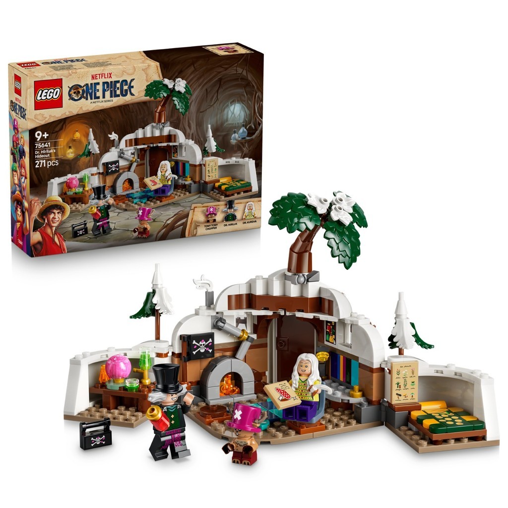 LEGO 75641 ONE PIECE Dr. Hiriluk's Hideout Building Toy Set (271 Pieces)