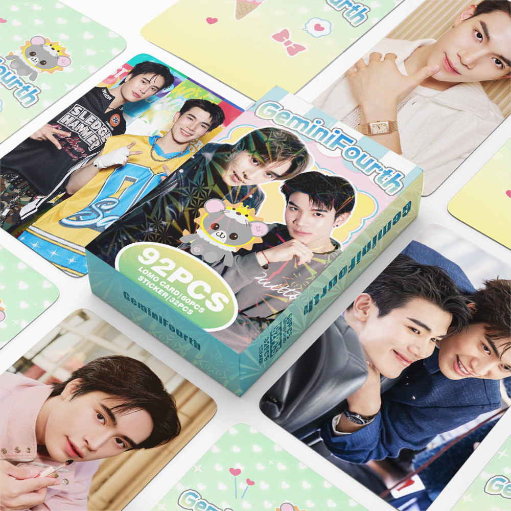 92-96pcs Thai Star Bangsaen Fight Club Gemini Fourth Lomo Cards Joong Dunk Winny Satang Stickers Photocards High School Frenemy SKYNANI POND PHUWIN Postcards Ready Stock SX