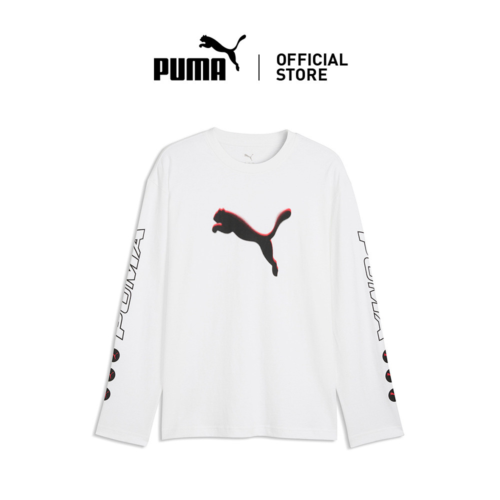 [NEW] PUMA Sport Relaxed Street Long Sleeve Men's Tee