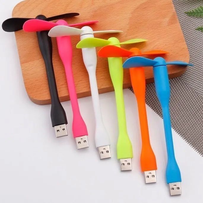 kipas mini bateri tahan lama usb kipas mini mini kipas aircond Usb Small Fan Mobile Phone Fan Fan Student Charging Treasure Computer Portable Outdoor Energy-Saving Silent