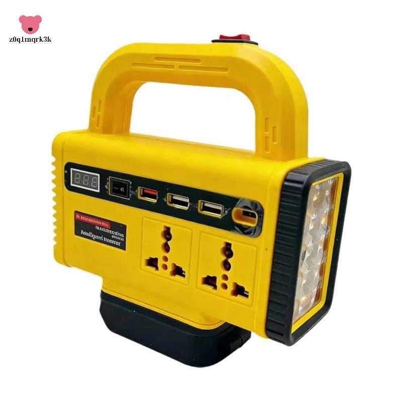 Intelligent Power Inverter 150W DC 20V to AC 180V-220V Battery Adapter for  20V Battery Multifunction Portable