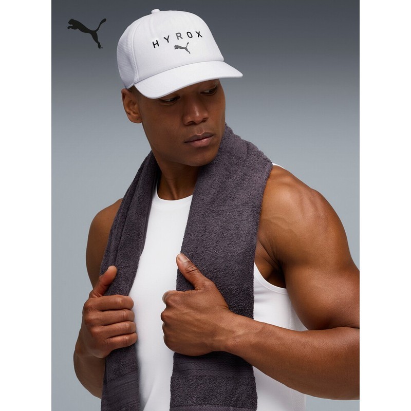 HYROX Joint Name|Outdoor Running Breathable Cap Hat PUMA PUMA Official Summer Sports Baseball Cap