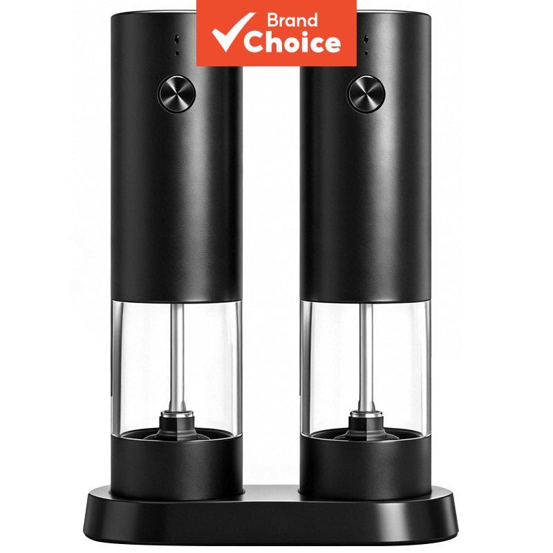 Wireless Electric Pepper Grinder Kitchen Household Spice and Seasoning Bottle Mesin Memasak Tanpa Wayar Pengisar Lada Elektrik Dapur Rumah Pengisar Rempah Botol Perasa Pengisar Elektrik