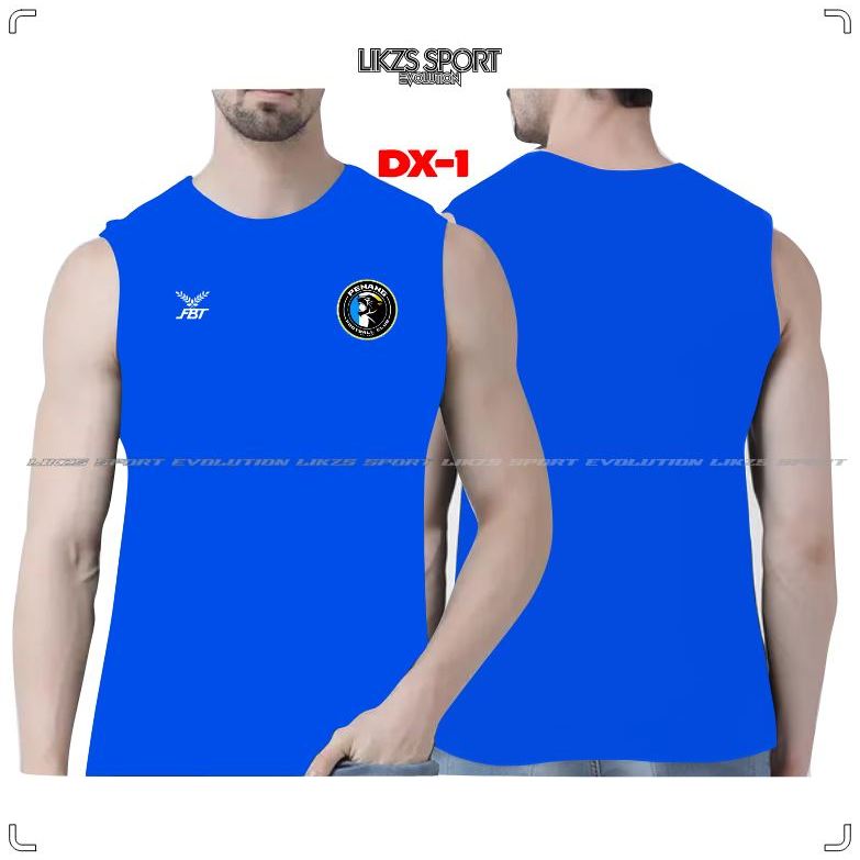 LIKZS X Pulau Pinang FC DX1-FBT Sleeveless Training Jersey Football Singlet Penang Microfiber Quick Dry Lightweight